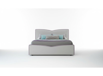 Doppelbett 200x200cm Designer Bett Doppel Betten Neu Modernes Hotel Leder Stoff