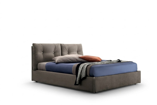 Doppel Betten Holz Design 180x200cm Neu Luxus Bett Schlafzimmer Textil Polster