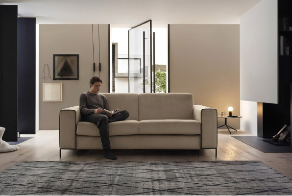 Design 2 Sitzer Sofas Sofa Textil alfitalia Polster Couch Couchen Club Lounge