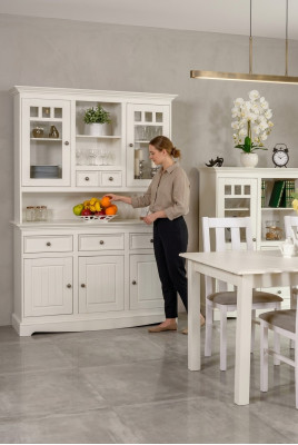 Anrichte Landhaus Stil Kommoden Sideboard Möbel Bauern Schrank Kommode Echtholz