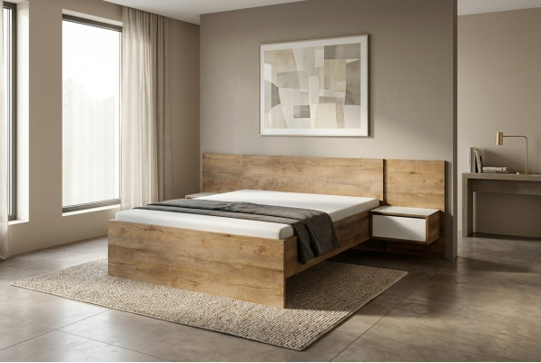 Schlafzimmer Modern Holz Möbel Neu Bett Polster Design Luxus Doppel Hotel Betten