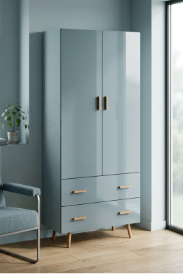 Designer Schlaf Zimmer Schrank Holz Schränke Wand Kleider Luxus Holz Möbel Neu