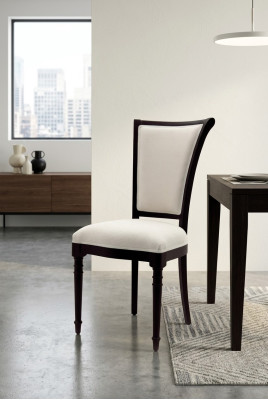 Polster Stühle 1x Sessel Wohn Ess Zimmer Textil Designer Stuhl Luxus Lehnstuhl