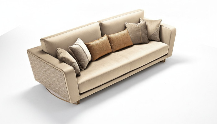 Designer-Dreisitzer-Polstersofa mit modernem Design für das Wohnzimmer