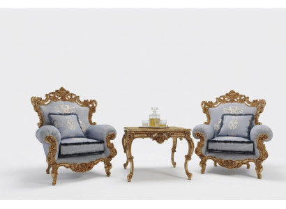Sessel Tisch Sofa Couchtisch Tische Beistell Wohnzimmer Set Beistelltisch 3tlg