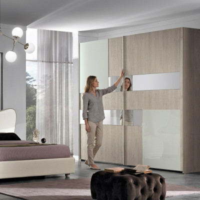 Kleiderschrank MobilPiu Luxury Massivholz Schlafzimmerschrank Schränke Neu