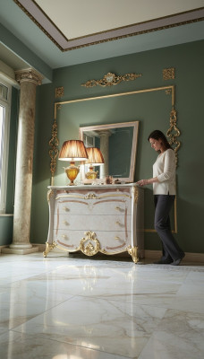 Design Kommode Möbel Sideboard Klassische Einrichtung Schlafzimmer Schrank