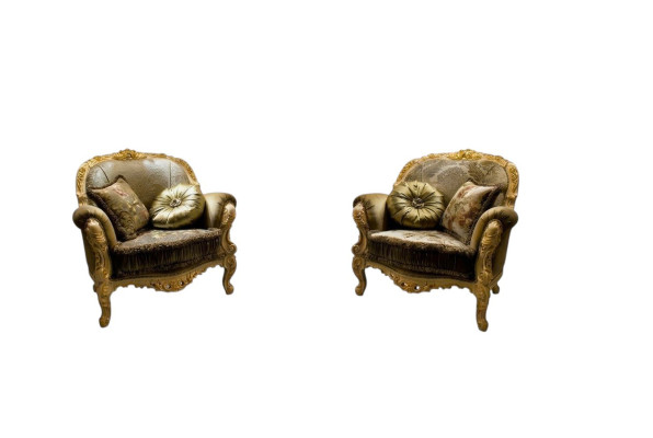 Designer Lehn Stuhl Polster Sofa 1 Sitzer Holz Textil Sessel Club Lounge Möbel