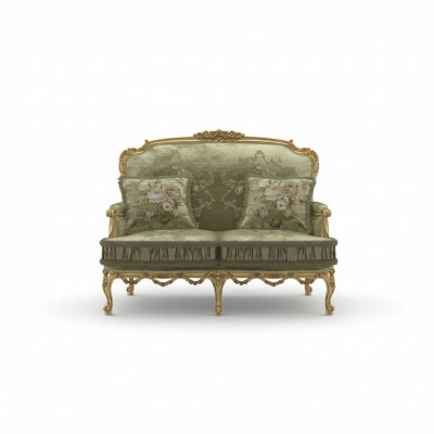 Sofa 2-er Klassische Couchen Luxus Möbel Sofas Polster Couch Neu Zweisitzer