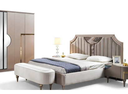 Bettrahmen Doppel Holz Bettgestelle Schlafzimmer Weiß Luxus Bett Modern Betten