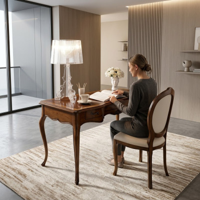 Büro Tisch Schreibtisch Sekretär Schreibtische Italienische Möbel Holz Tische
