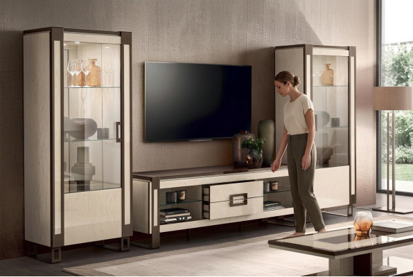 Design Kommode Schrank Sideboard Modern Stil Wohnzimmer Kommoden Lowboard rtv
