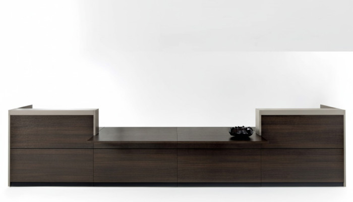 Theke Büro Desk Arbeitstisch Büromöbel Rezeption Empfangstheke Counter Neu