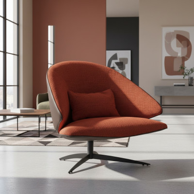 Design Sessel Couch Sofa Relax Stoff Lounge Luxus Fernseh Club Polster Sitzer