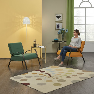 Design Couch Sofa Sitzer Leder Lounge Club Polster Luxus Ohren Sitz Relax Sessel