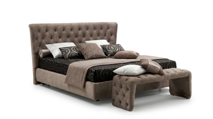 Bett Polster Design Luxus Doppel Hotel Betten Chesterfield Schlaf Zimmer