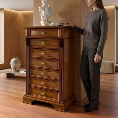 Antik Stil Kommode Hochschrank Schrank Kommoden Italienische Stil