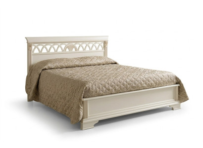 Doppelbett Bett Ehebett Design Luxus Betten Deko Barock Rokoko Antik Stil