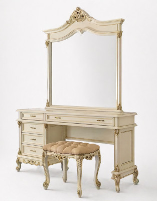Hocker Designer Luxus Barock Rokoko Polster Bank Sitz Sitz Relax Antik