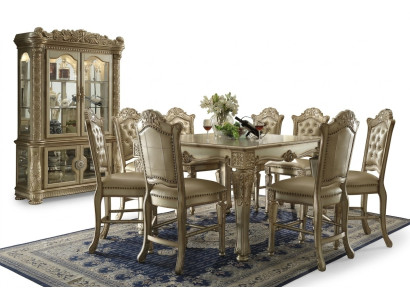 Edle Vitrine Antik Stil Barock Rokoko Schrank Deko Schaufenster Wohnzimmer