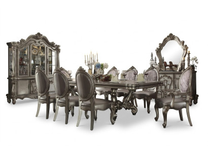 Esstisch & 8x Stühle Esszimmer Set Essgruppe Garnitur Tisch Stuhl Tische