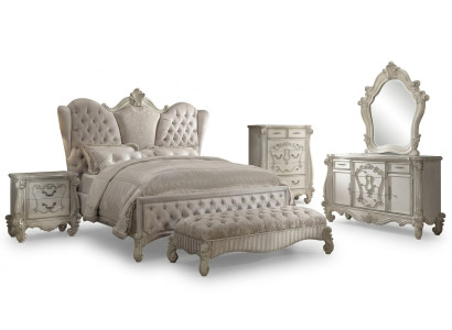 Königliches Big Size Bett Chesterfield Luxus Hotel Betten Barock Rokoko