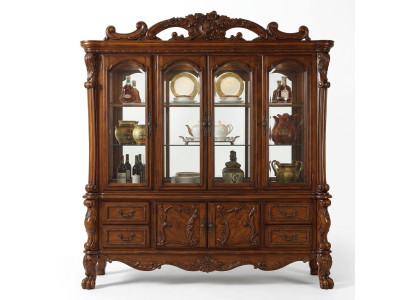 Vitrine Deko Schrank Vitrinen Wohnzimmer Schränke Schau Barock Design