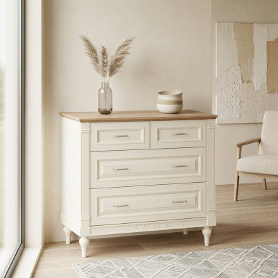 Kommode Kommoden Design Wohnzimer Möbel Anrichte Holz Antik Stil Neu Sideboard