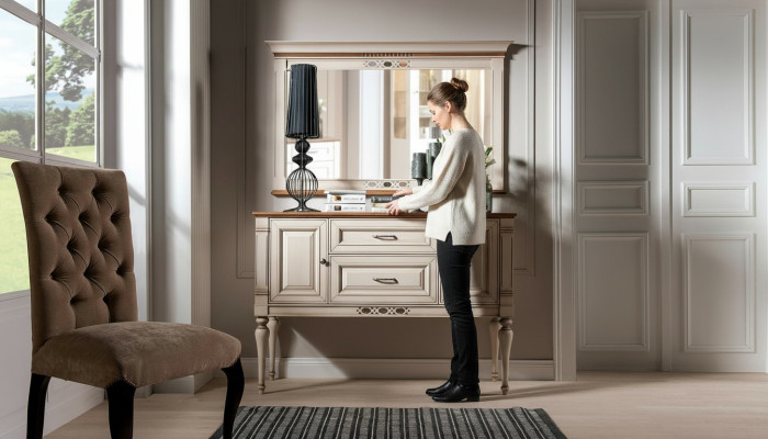 Konsole Sideboard Konsolen Tisch Lowboard Anrichte Holz Wohnzimmer Kommoden Neu