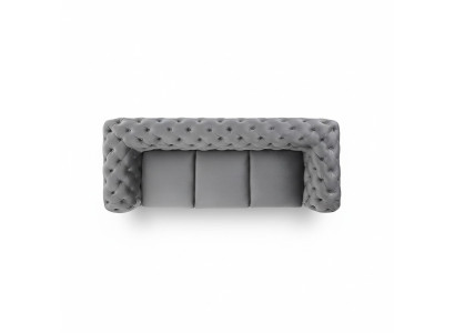 Designer Sofa 3 Sitzer Chesterfield Couch Polster Sofas Couchen Dreisitzer Sitz