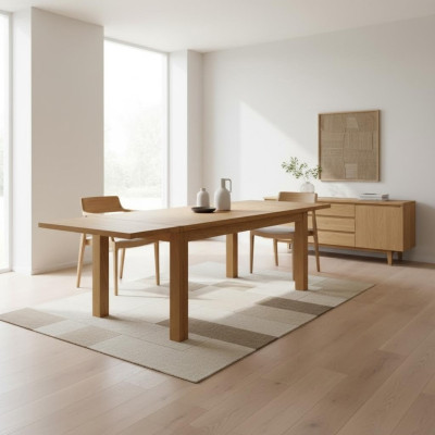 Esszimmer Esstisch Massive Tische Tisch 140x90cm Echtes Holz Vollholz Neu Möbel