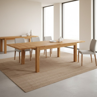 Esstisch Holz Tische Wohn Ess Zimmer Tisch 120x80 Massivholz Esstische Echtholz