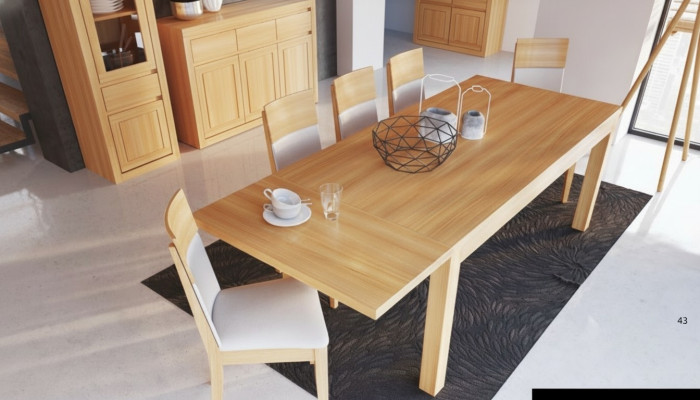 Massivholz Konferenztisch Esszimmer Echtholz Buche Esstisch