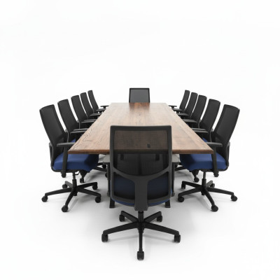 Konferenz Besprechnung Table Echtes Holz Massive Möbel Tische Esstzisch