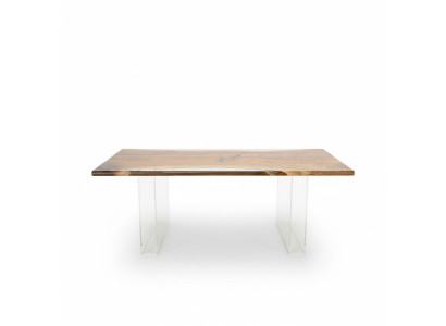 River Table Epoxidharz Couchtisch Massiv Tische 120x60 Flusstisch