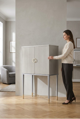 Design Anrichte Wohnzimmer Kommode Schrank Sideboard Highboard Luxus Möbel Neu