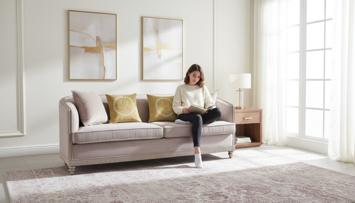 Sofagarnitur Couch Polster Couchen Sitz Garnituren Italienische Möbel