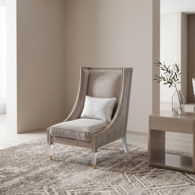 Luxus Sessel Design Stuhl Dubai Hotel Möbel Einrichtung Einsitzer Relax