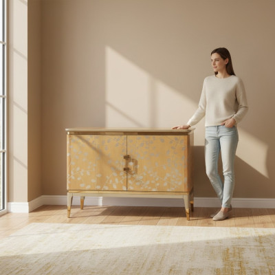 Kommode Design Stil Möbel Wohnzimmer Sideboard Luxus Sideboards Schrank Holz