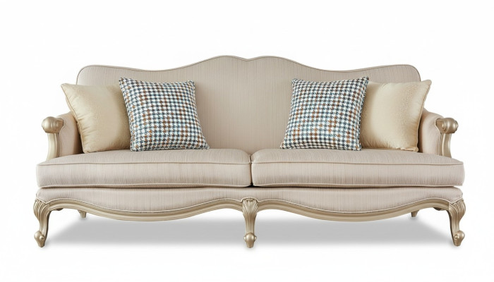 Sofagarnitur Luxus Set 3+1+1 Sessel Italienische Möbel Sitzer Couch Garnitur