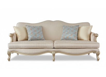 Sofagarnitur Luxus Set 3+1+1 Sessel Italienische Möbel Sitzer Couch Garnitur