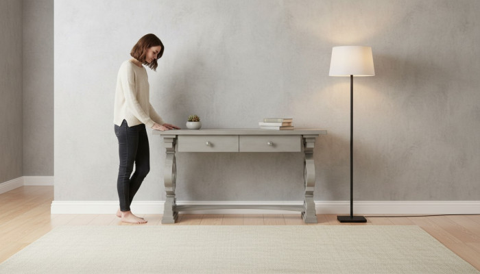 Konsolentisch Design Holz Tisch Konsole Deko Konsolentische Schmink Tisch