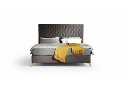 Design Luxus Luxur Polsterbett Designbett Leder Betten Ehebett Doppelbett Bett