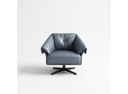 Sessel Design Luxus Relax Club Lounge Einsitzer Polster Stoff Leder