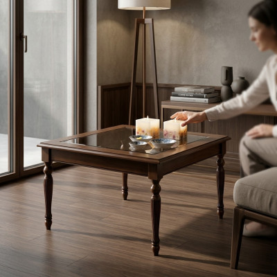 Couchtisch Holz Beistelltisch Kaffeetisch Designer Tisch Wohnzimmertisch Tische