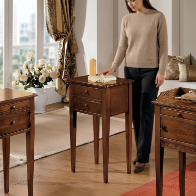 Telefontisch Konsolen Tische Echtes Holz Kommode Sideboard Tisch Luxus Möbel Neu