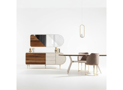 Einrichtung Gruppe Luxus Tisch + 2 Stühle Set 3tlg. Esstisch Garnitur Esszimmer