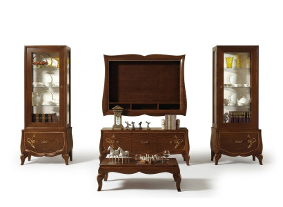 rtv Set Wohnzimmer Vitrine tv Modern Holz Möbel Schrank Stil Gruppe Italienische