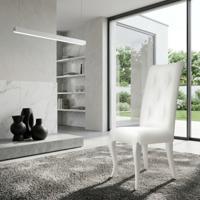 Esszimmerstuhl Stuhl Esszimmer Modern Stuhle Holz Design Ess Weiß Sitz Sessel