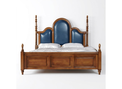 Doppelbett Holz Polster Luxus Schlafzimmer Betten Doppel Bettrahmen